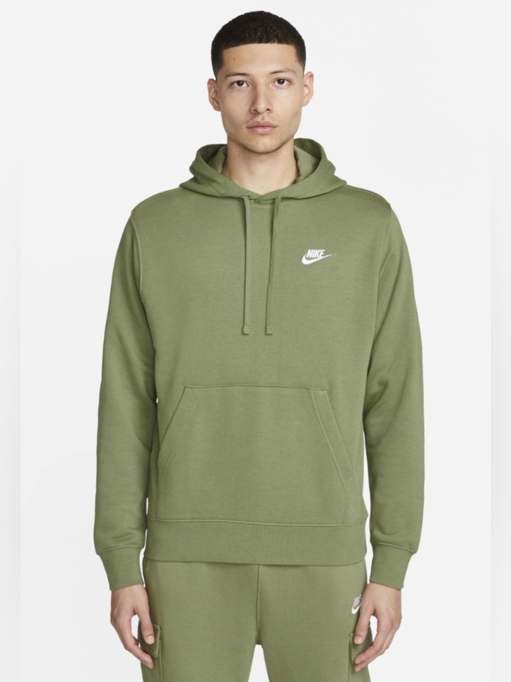 Nike Club Fleece Pullover Hoodie Sweatshirt - Alligator